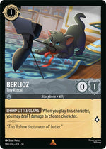 Disney Lorcana TCG - Hyperia City - Berlioz - Tiny Rascal - 186/204 - Rare