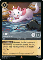 Disney Lorcana TCG - Hyperia City - Marie - Caught in the Act - 187/204 - Rare - Cold Foil