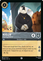 Disney Lorcana TCG - Hyperia City - Koslov - Imposing Enforcer - 189/204 - Common