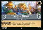 Disney Lorcana TCG - Hyperia City - Central Station - Transportation Hub - 203/204 - Common - Cold Foil
