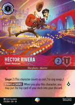 Disney Lorcana TCG - Hyperia City - Hector Rivera - Street Musician - 215/204 - Epic
