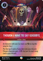 Disney Lorcana TCG - Hyperia City - Though I Have to Say Goodbye - 216/204 - Epic