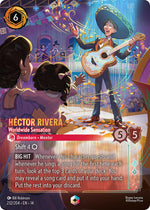 Disney Lorcana TCG - Hyperia City - Hector Rivera - Worldwide Sensation - 232/204 - Enchanted