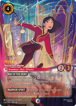 Disney Lorcana TCG - Hyperia City - Mulan - Martial Arts Master - 234/204 - Enchanted