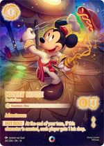 Disney Lorcana TCG - Hyperia City - Mickey Mouse - Best in Town - 241/204 - Iconic