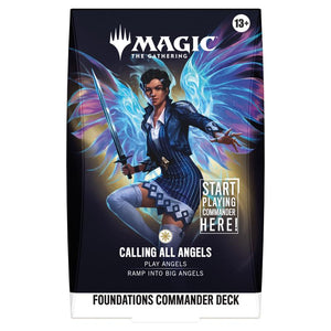 Magic The Gathering - Reality Fracture - Foundations Commander Deck - Calling All Angels