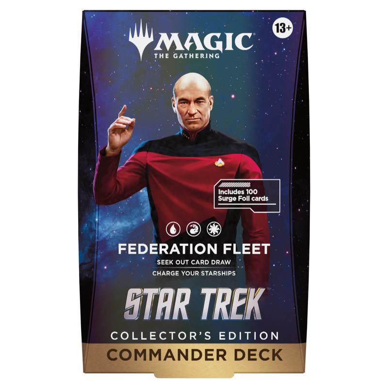 Magic The Gathering Star Trek Federation Fleet Collector's Edition Commander Deck