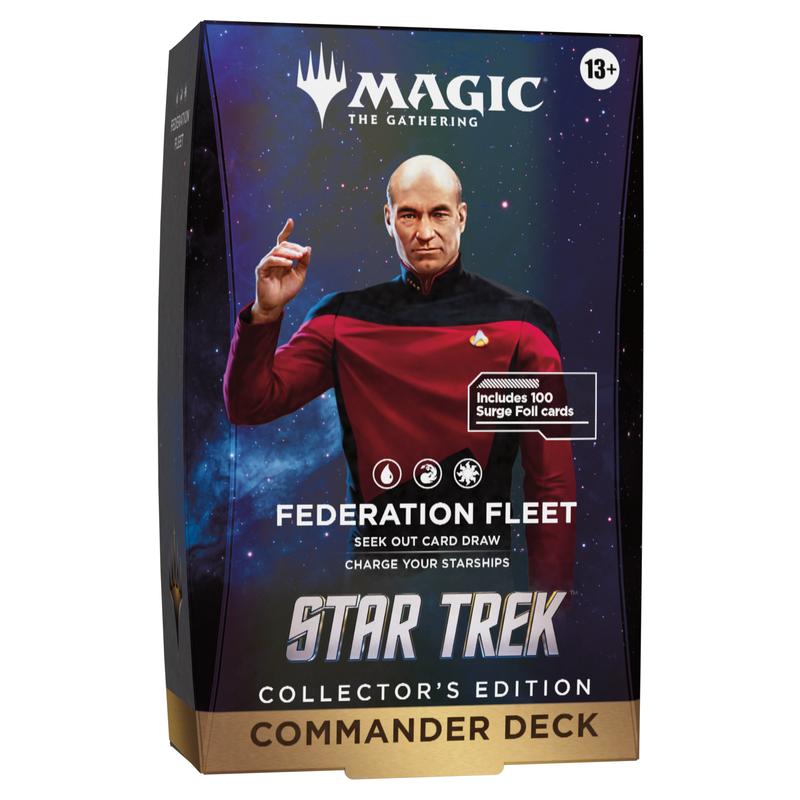 Magic The Gathering Star Trek Federation Fleet Collector's Edition Commander Deck