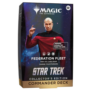 Magic The Gathering Star Trek Federation Fleet Collector's Edition Commander Deck