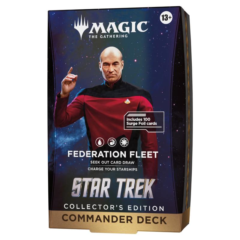 Magic The Gathering Star Trek Federation Fleet Collector's Edition Commander Deck