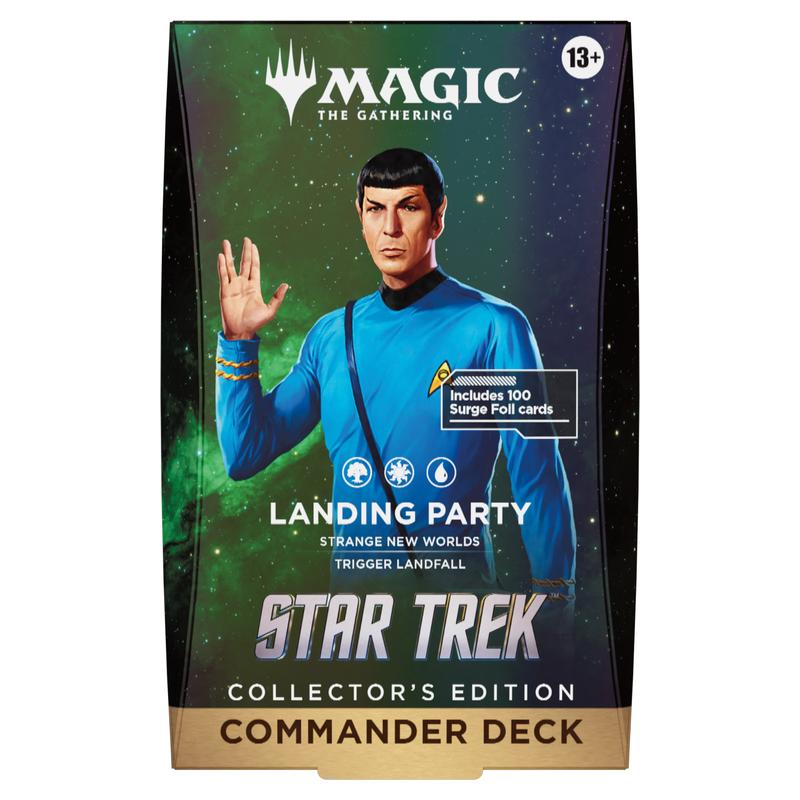 Magic The Gathering Star Trek Landing Party Collector's Edition Commander Deck