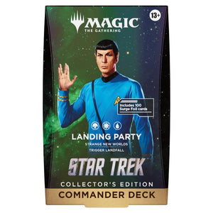 Magic The Gathering Star Trek Landing Party Collector's Edition Commander Deck