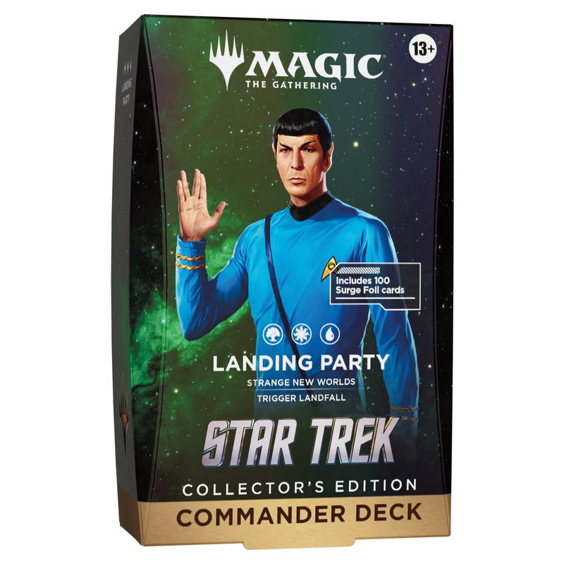 Magic The Gathering Star Trek Landing Party Collector's Edition Commander Deck