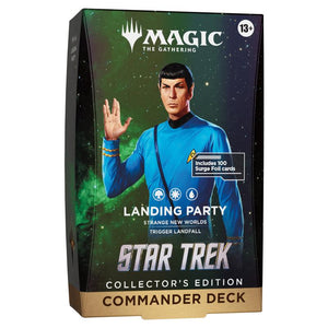 Magic The Gathering Star Trek Landing Party Collector's Edition Commander Deck