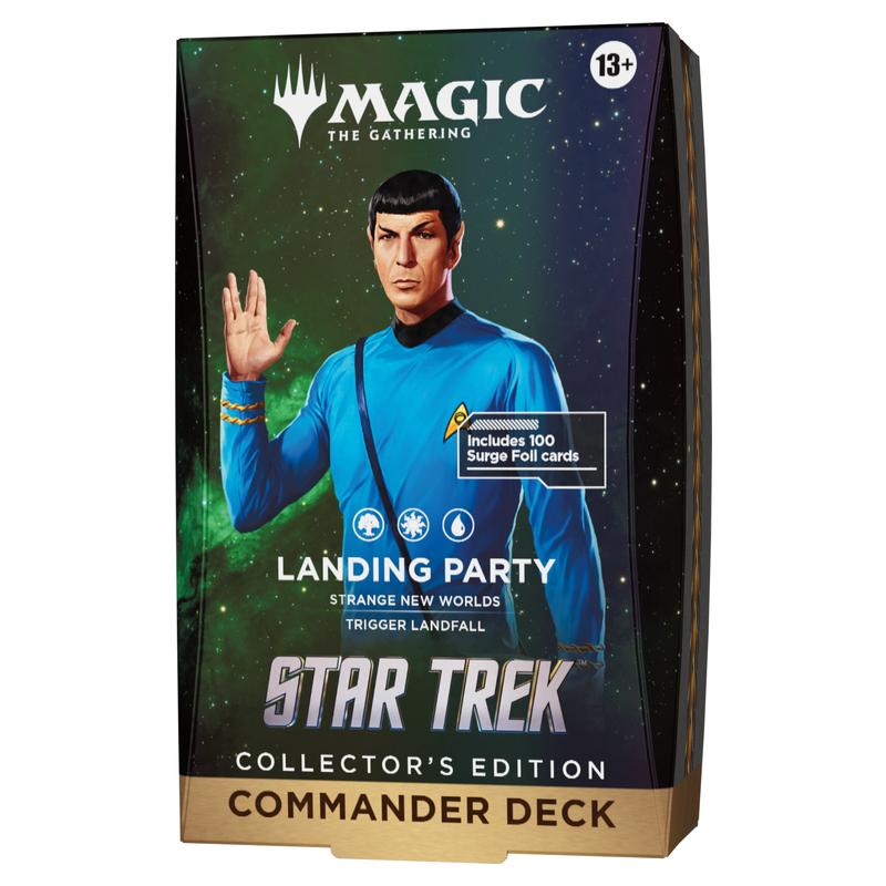 Magic The Gathering Star Trek Landing Party Collector's Edition Commander Deck