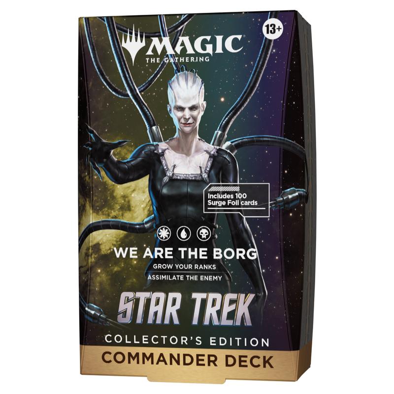 Magic The Gathering Star Trek We Are the Borg Collector's Edition Commander Deck