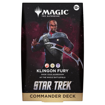 Magic The Gathering - Star Trek - Commander Deck - Klingon Fury