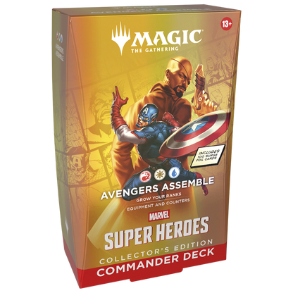 Magic The Gathering - Marvel Super Heroes - Collector Commander Deck - Avengers Assemble