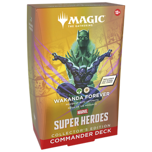 Magic The Gathering - Marvel Super Heroes - Collector Commander Deck - Wakanda Forever