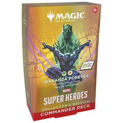 Magic The Gathering - Marvel Super Heroes - Collector Commander Deck - Wakanda Forever