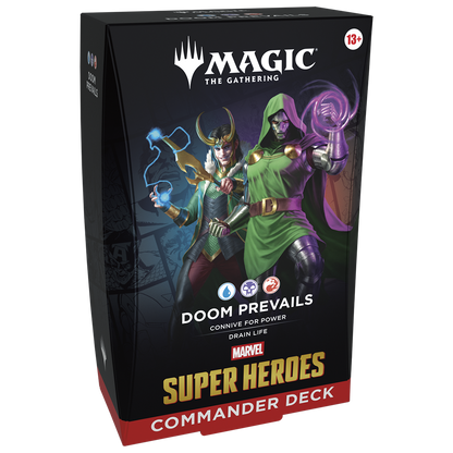 Magic The Gathering - Marvel Super Heroes - Commander Deck - Doom Prevails
