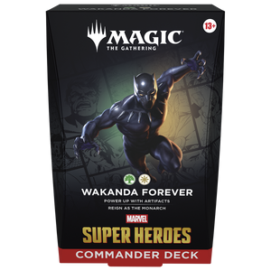 Magic The Gathering - Marvel Super Heroes - Commander Deck - Wakanda Forever