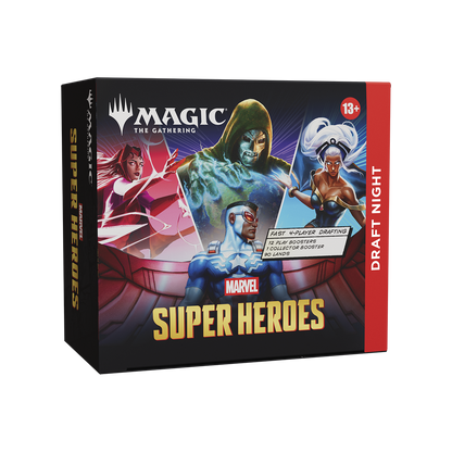 Magic The Gathering - Marvel Super Heroes - Draft Night Box