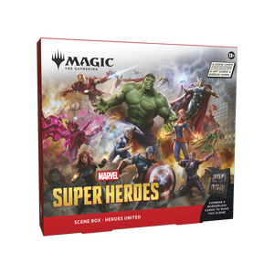 Magic The Gathering - Marvel Super Heroes - Scene Box - Heroes United