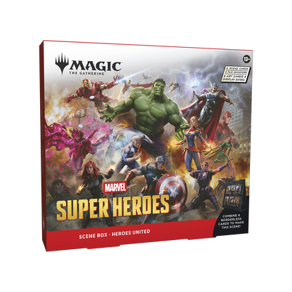 Magic The Gathering - Marvel Super Heroes - Scene Box - Heroes United