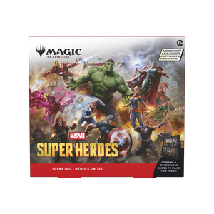 Magic The Gathering - Marvel Super Heroes - Scene Box - Heroes United