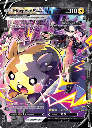 Pokemon TCG - SWSH: Sword & Shield Promo Cards - Morpeko V-Union - (SWSH287-290) [Set of 4]