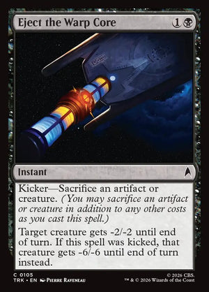Magic The Gathering - Star Trek - Eject the Warp Core - 105 - Common