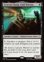 Magic The Gathering - Star Trek - General Chang, Cold Warrior - 109 - Rare - Foil
