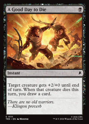 Magic The Gathering - Star Trek - A Good Day to Die - 111 - Common