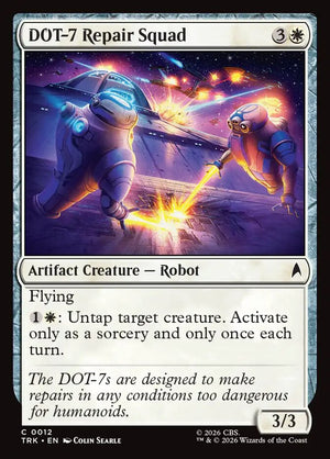Magic The Gathering - Star Trek - DOT-7 Repair Squad - 12 - Common - Foil