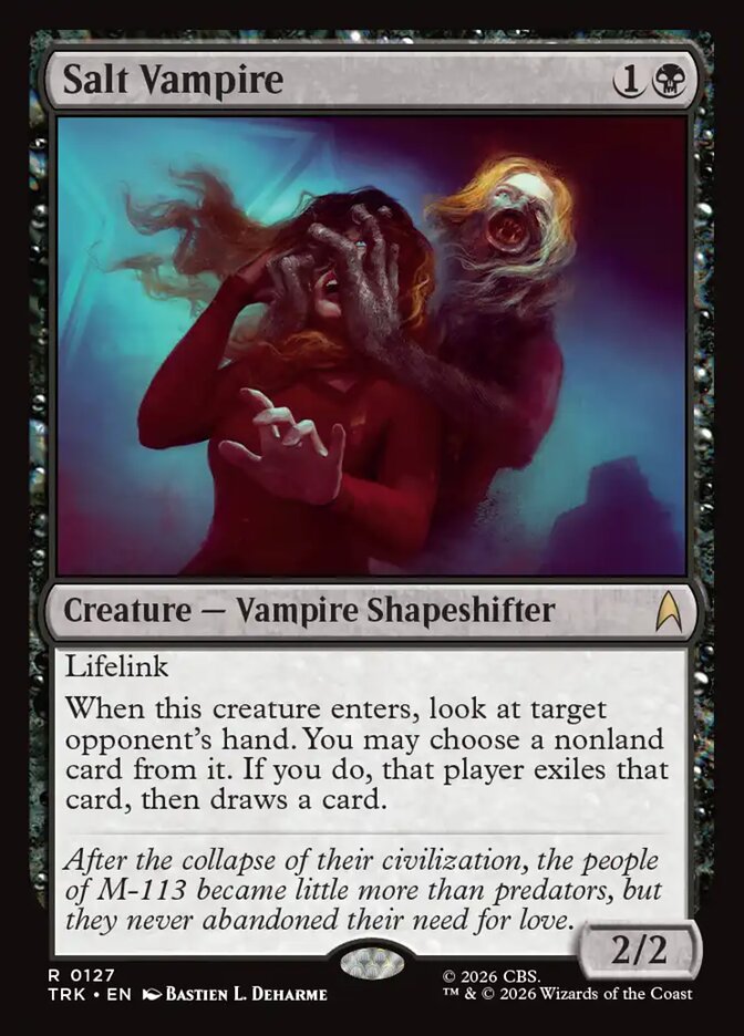 Magic The Gathering - Star Trek - Salt Vampire - 127 - Rare - Foil