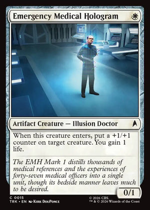 Magic The Gathering - Star Trek - Emergency Medical Hologram - 15 - Common