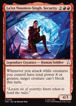 Magic The Gathering - Star Trek - La'An Noonien-Singh, Security - 156 - Uncommon - Foil
