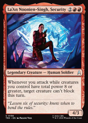 Magic The Gathering - Star Trek - La'An Noonien-Singh, Security - 156 - Uncommon