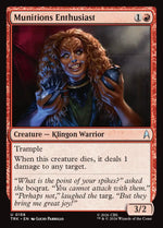 Magic The Gathering - Star Trek - Munitions Enthusiast - 158 - Uncommon - Foil