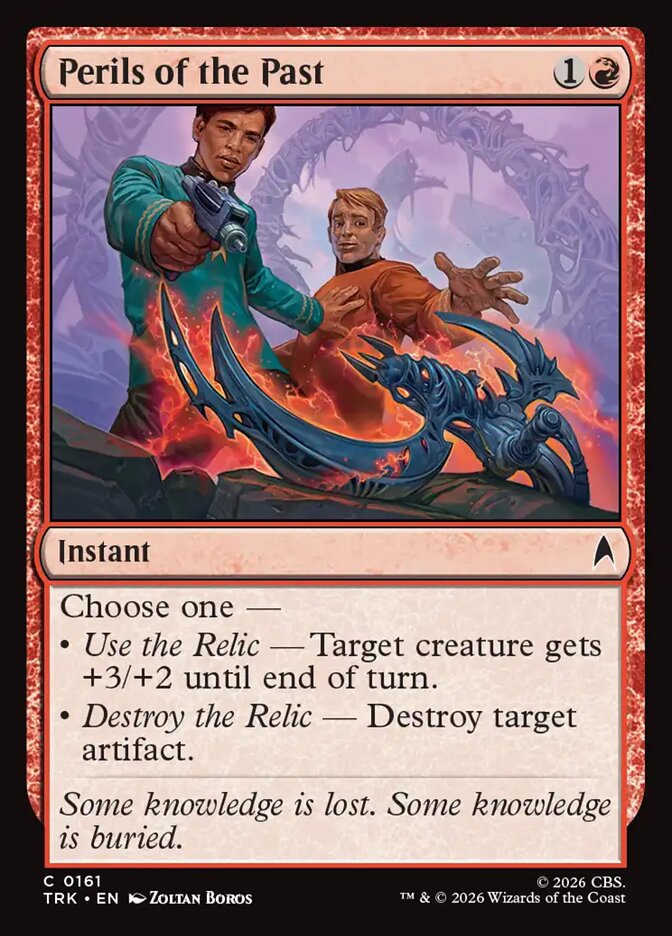 Magic The Gathering - Star Trek - Perils of the Past - 161 - Common