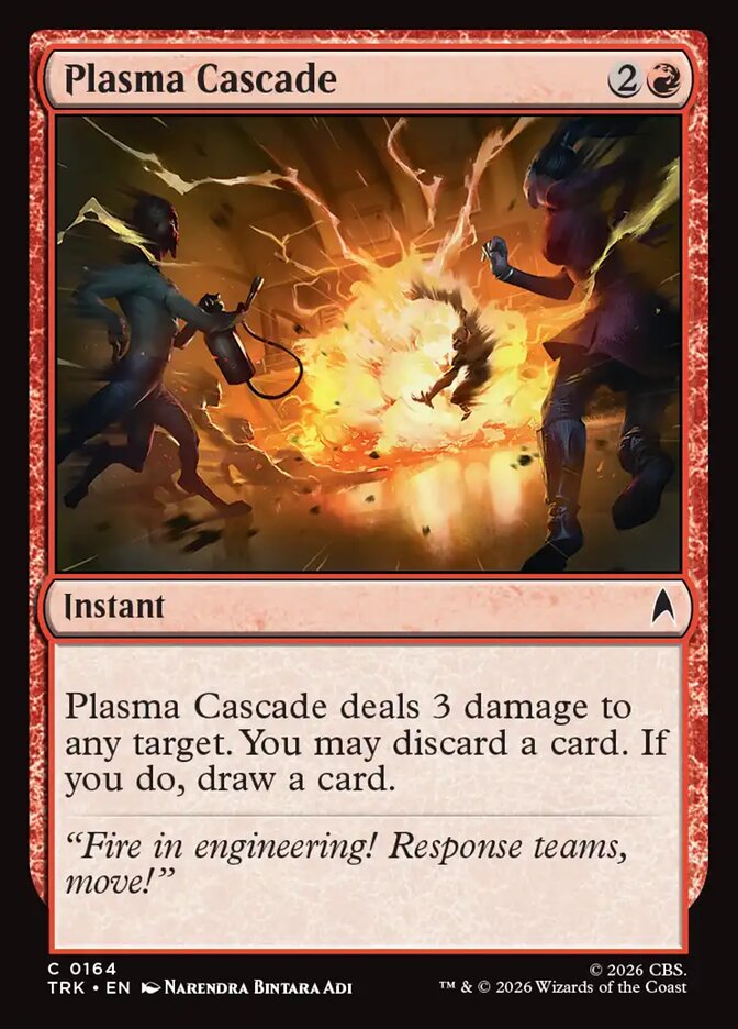 Magic The Gathering - Star Trek - Plasma Cascade - 164 - Common