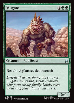 Magic The Gathering - Star Trek - Mugato - 208 - Uncommon - Foil