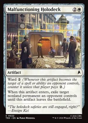 Magic The Gathering - Star Trek - Malfunctioning Holodeck - 22 - Common