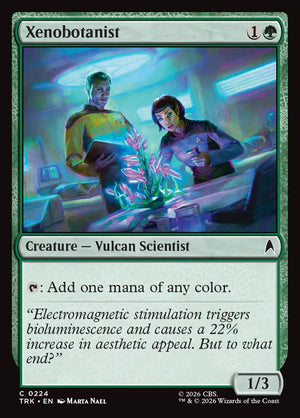 Magic The Gathering - Star Trek - Xenobotanist - 224 - Common