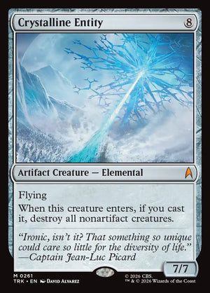 Magic The Gathering - Star Trek - Crystalline Entity - 261 - Mythic