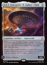 Magic The Gathering - Star Trek - U.S.S. Enterprise-D, Galaxy-Class - 273 - Rare - Foil