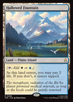 Magic The Gathering - Star Trek - Hallowed Fountain - 286 - Rare - Foil