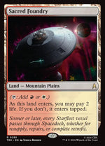 Magic The Gathering - Star Trek - Sacred Foundry - 295 - Rare