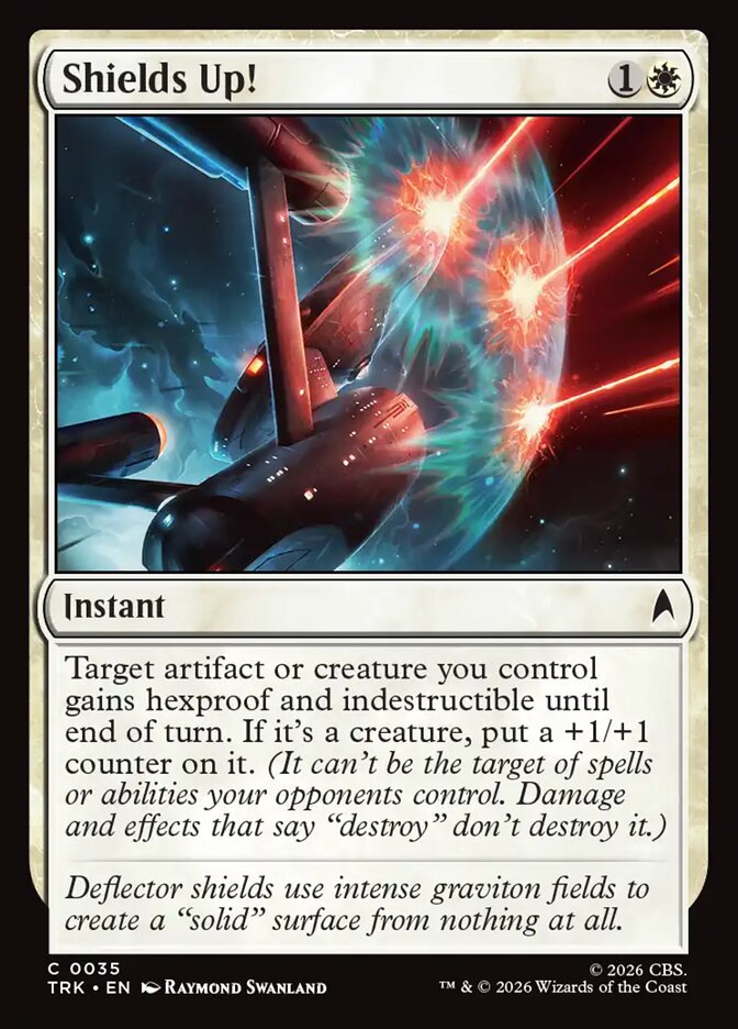 Magic The Gathering - Star Trek - Shields Up! - 35 - Common